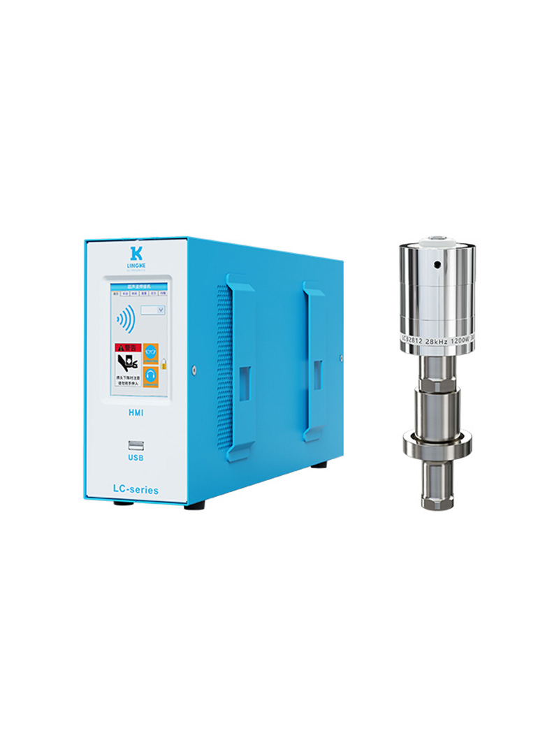 28kHz-1200W 數(shù)字 靈科超聲波焊接自動化配套